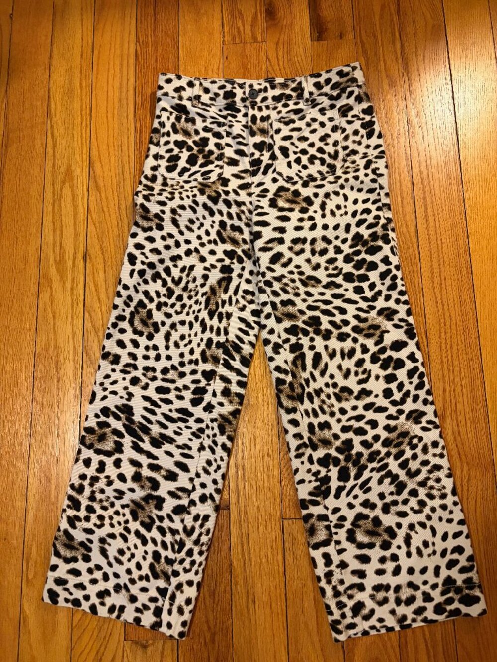 Loft Leopard Print Jeans